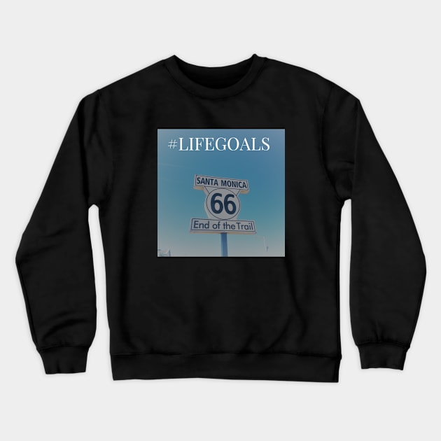 route 66 Crewneck Sweatshirt by partnersinfire